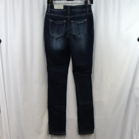 Maurices Dark Wash Distressed‎ Mid Rise Jegging Jeans NWT - Picture 5 of 6